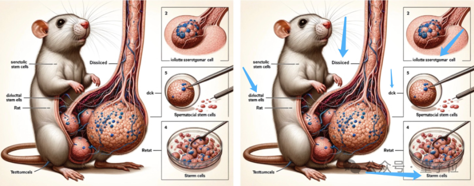 midjourney尴尬亮相学术界:为生物学论文配图,错得好离谱!