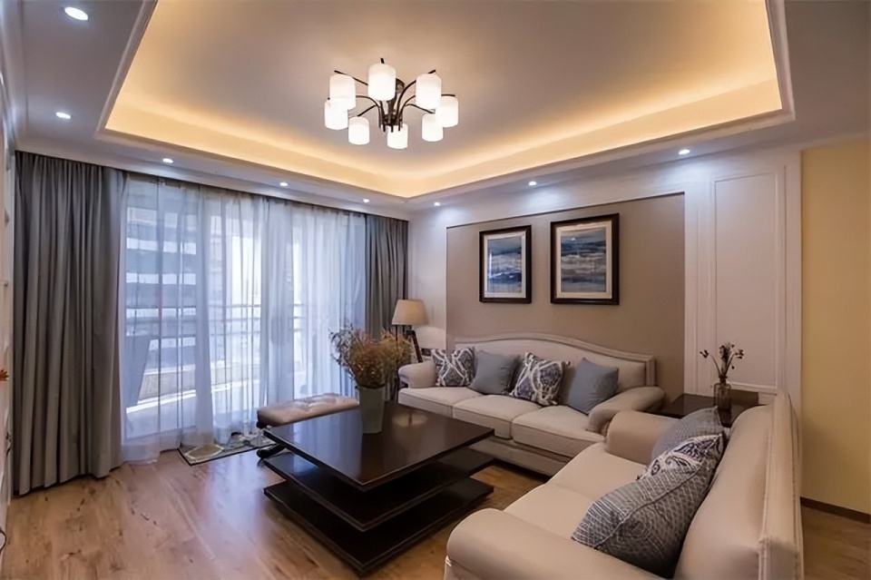 128平方米简约装修,电视背景墙效果惊艳,亲戚都赞钱花得值!