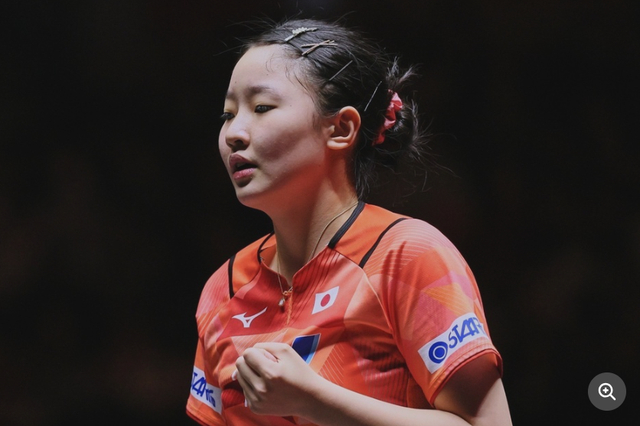 張本美和達成全日賽四冠王，日本網友建議其下一個目標是擊敗王曼昱