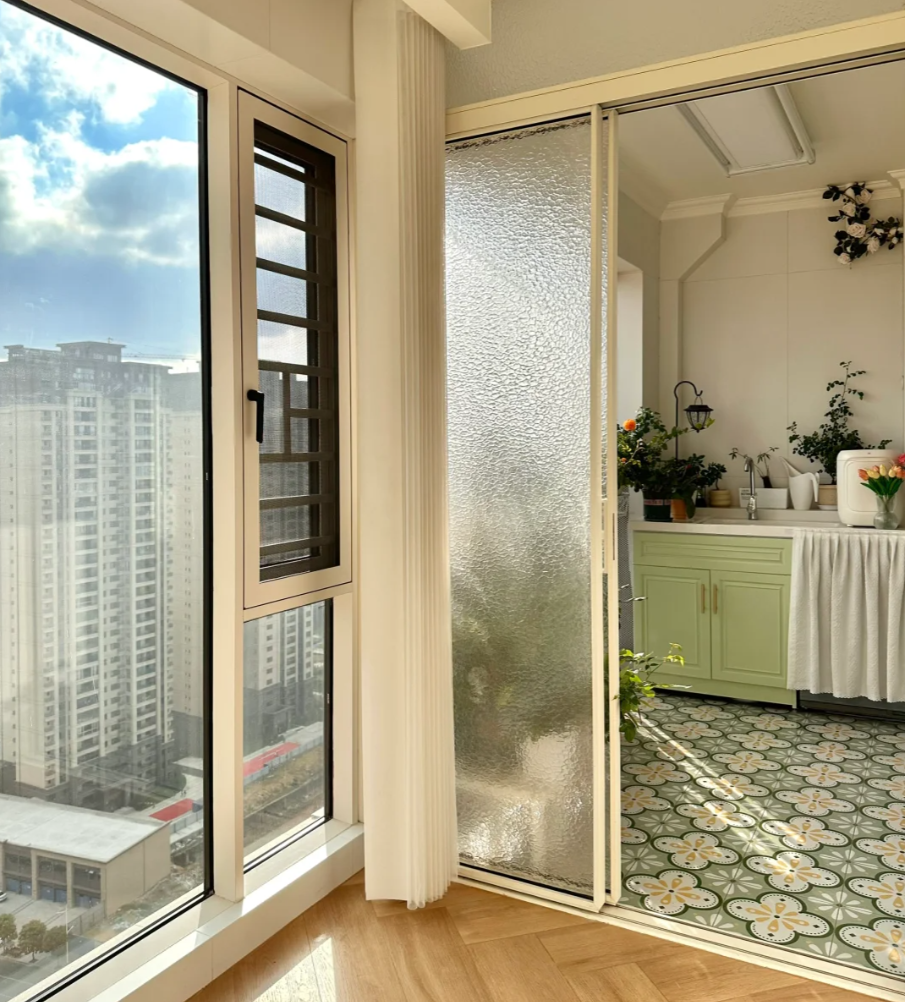 没想到阳台这样设计后,简直爽爆了