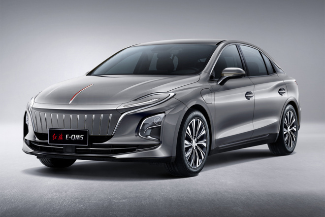 红旗eqm5续航560km敞开跑汽势新车