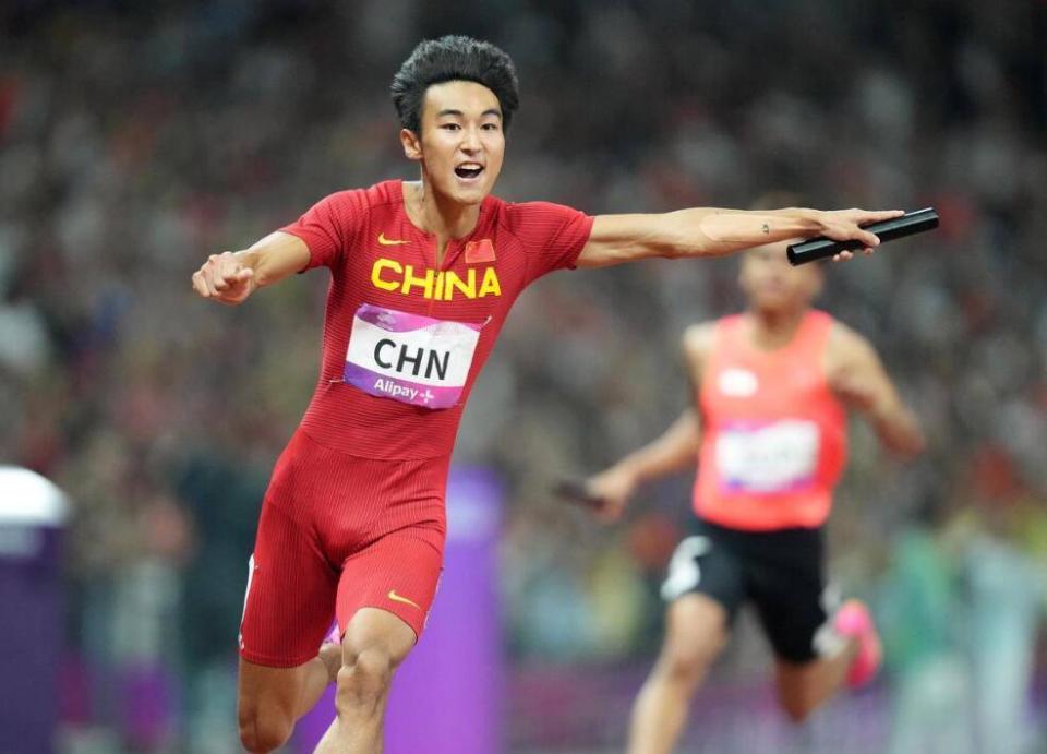 谢震业新赛季百米首秀10秒06获亚军 陈佳鹏第三大幅破个人最佳成绩