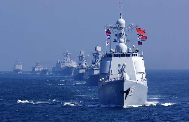 两岸爆发海上对峙056a舰逼至离台湾仅24海里用神盾舰都浪费