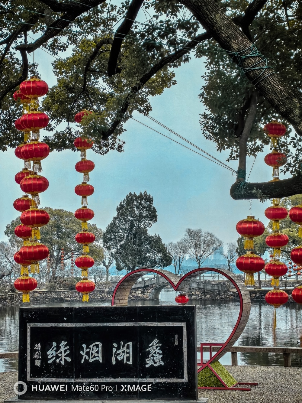 无锡蠡园新年红