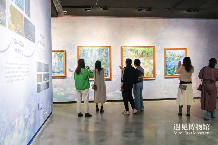 遇见莫奈沉浸式光影艺术展来袭千平沉浸空间漫步百年画境