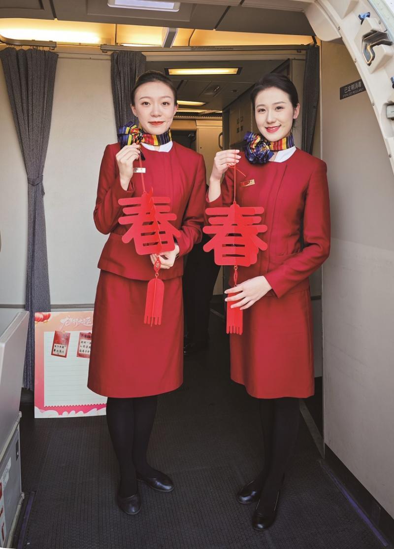 春运期间,国航真情服务保障旅客出行_腾讯新闻