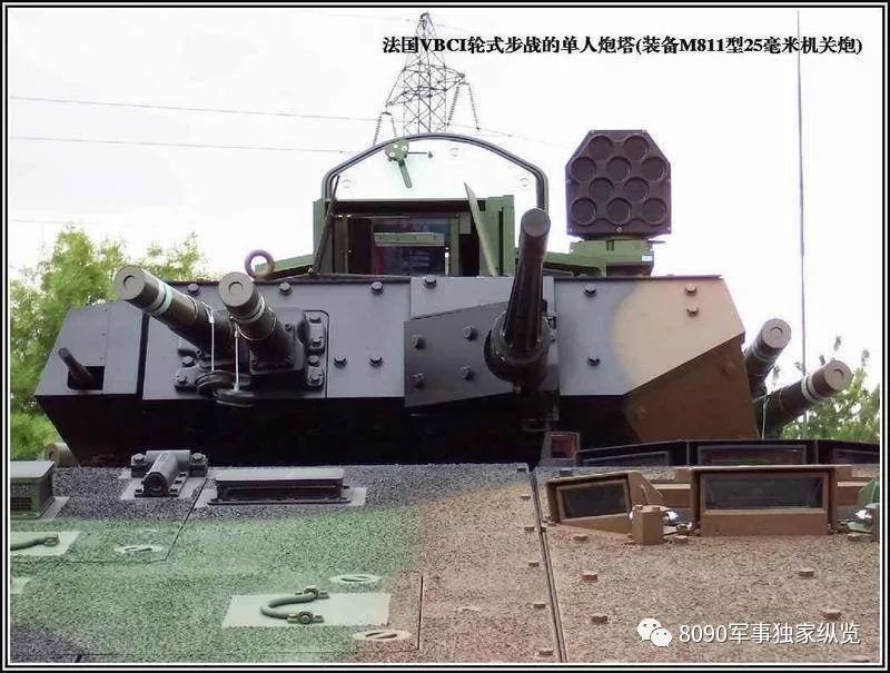 底盘为我国自行研制的wz551轮式装甲车(后又被称为90式),主要输出火力