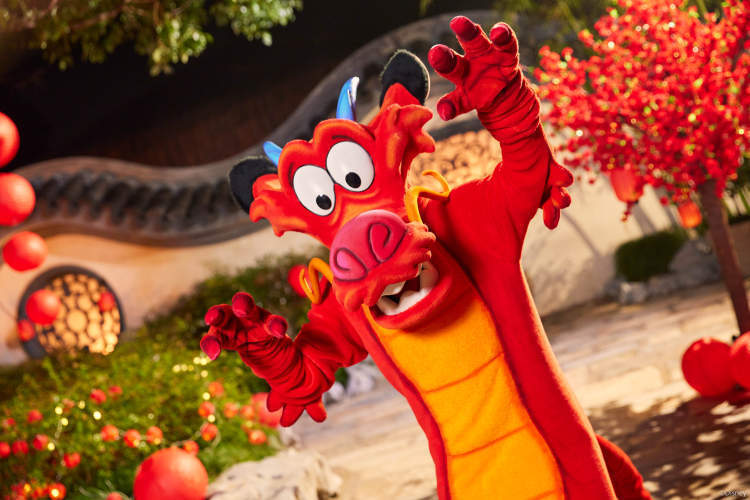 《花木兰》中的木须龙来了!