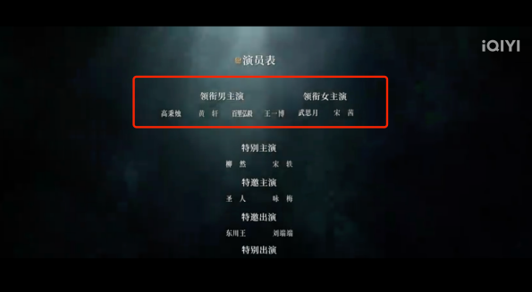 外科风云》《我的莫格利男孩》《南方有乔木》《穿越火线》的片头演员