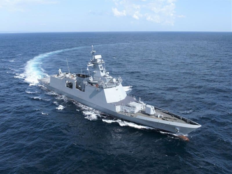 韩国海军接收最后一艘大邱级导弹护卫舰，今年已服役4艘-腾讯新闻