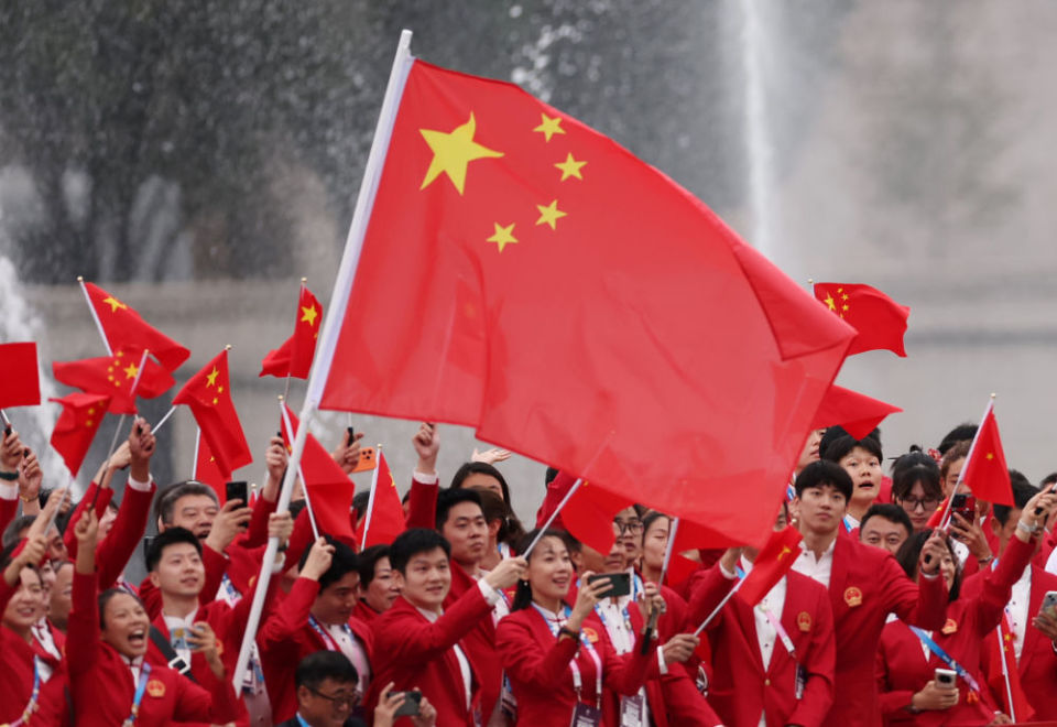 巴黎奥运会中国代表团启航!