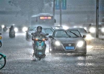 全市普降中到大雨局地暴雨