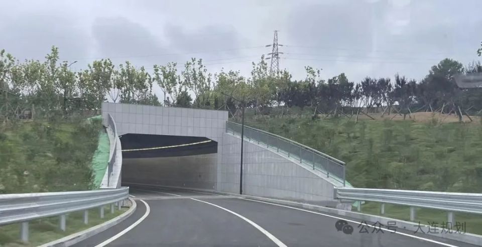 大连湾海底隧道光明路延伸c匝道正式通车!