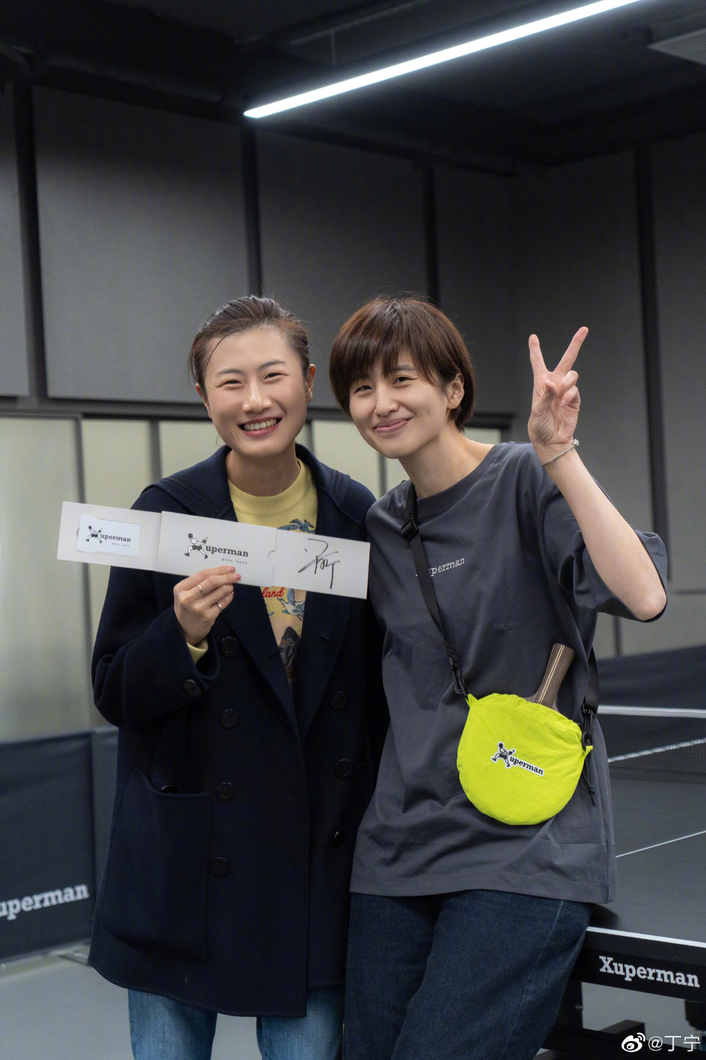 丁宁与马龙同等待遇合影姚彦母子氛围超好许昕不在家直呼血亏