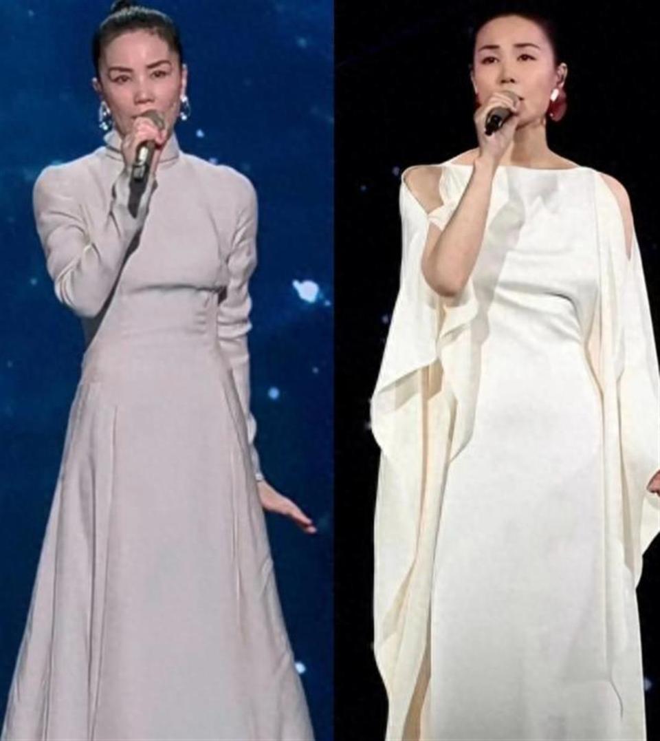 57岁王菲断崖苍老，脸松垮皱纹深，十个月前和谢霆锋秀恩爱差距大