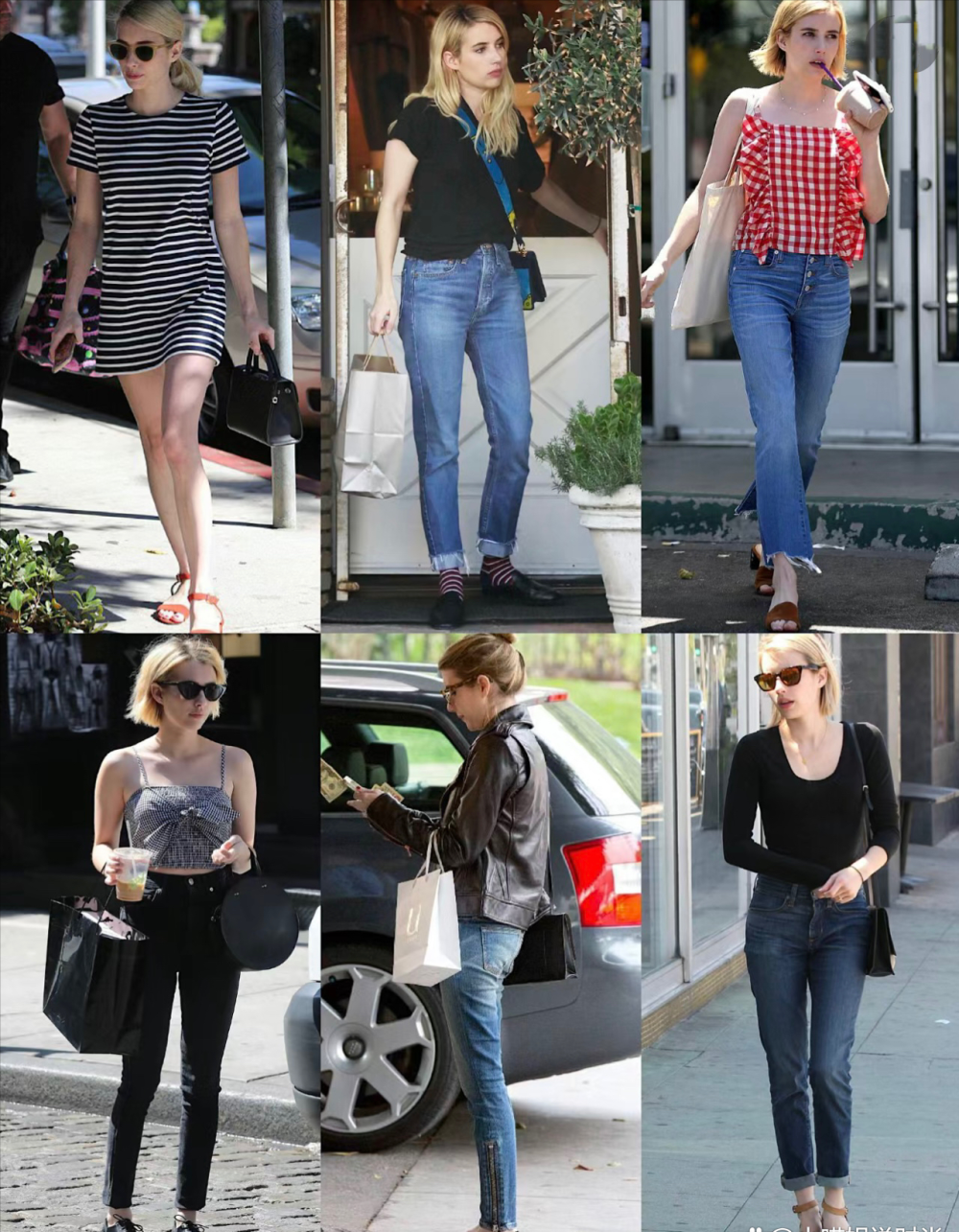 身高不到160cm的emma roberts,凭什么成为大长腿模板?