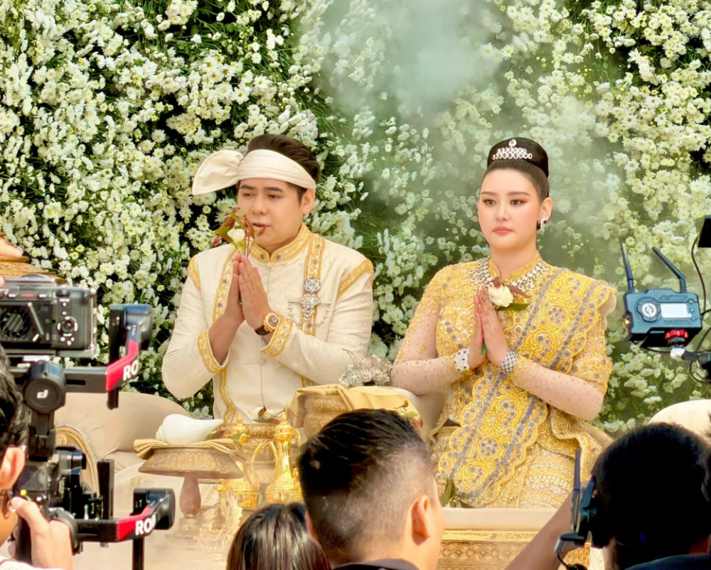 10亿缅币全买花？缅甸燃油大亨家族“天价鲜花婚礼”，奢华程度引全网热议-腾讯新闻