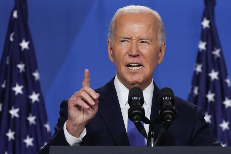 拜登不确定是否会和平交权