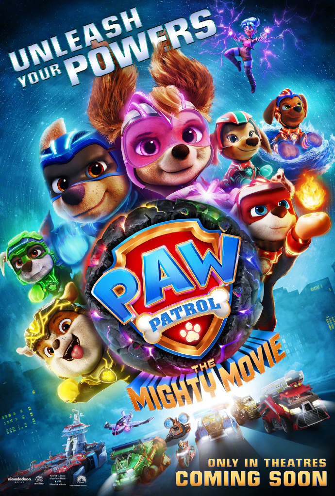 《汪汪队立大功大电影》(paw patrol: the movie)于2021年8月在北美