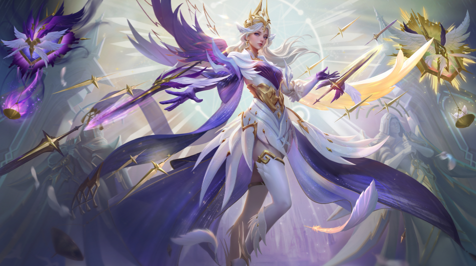 王者荣耀:虞姬典藏皮肤官宣,技能很炫酷,双形态备受好评