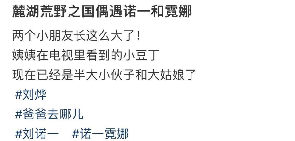 刘烨妻子带一双儿女出游，13岁诺一和妈妈一样高，11岁霓娜颜值高_腾讯新闻