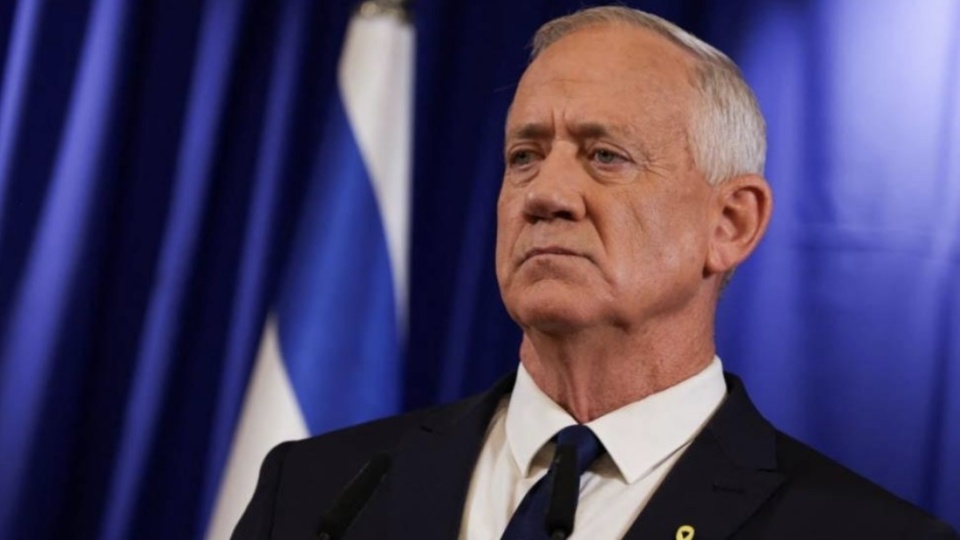 本尼·甘茨正式宣布退出以色列战时内阁,且呼吁提前举行议会选举