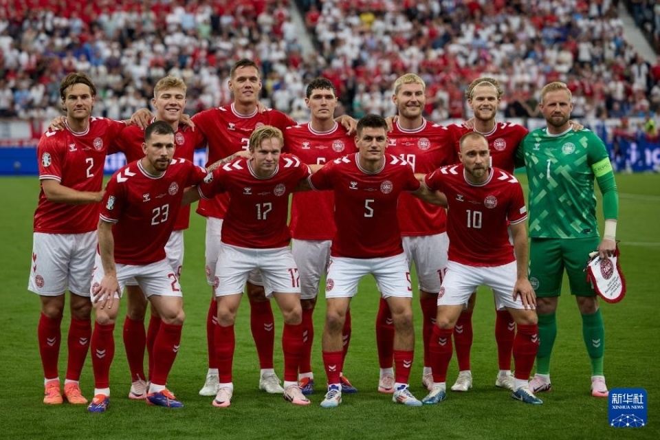 欧锦赛小组赛:英格兰平丹麦