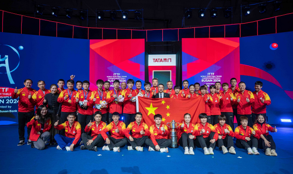 国际乒联排名樊振东霸榜孙颖莎遥遥领先陈梦反超王艺迪