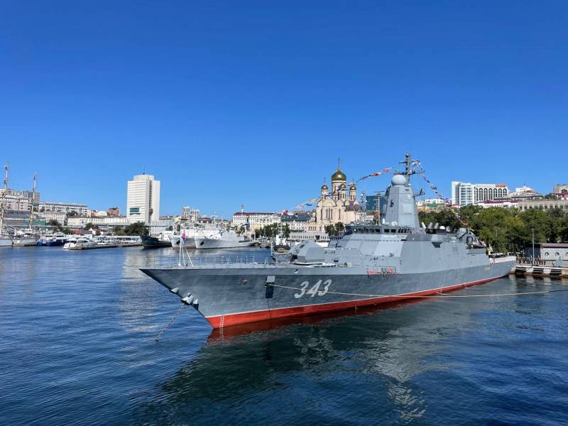 20380改型护卫舰343凛冽号,是阿穆尔造船建造的第4艘20380型导弹护卫