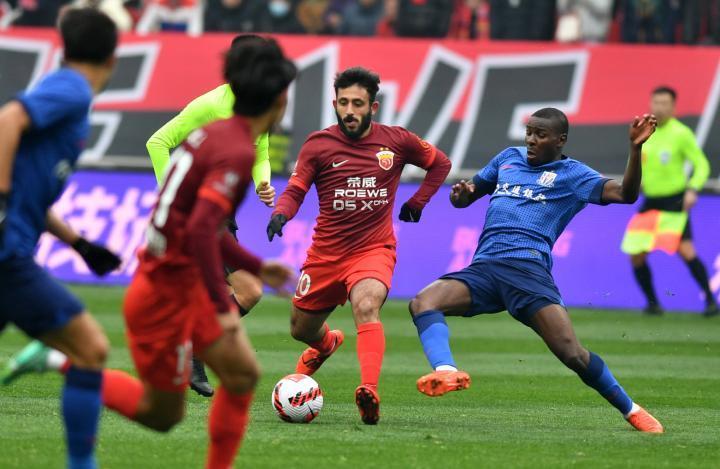 cctv5直播中超首轮新老冠军对对碰海港全力以赴力争开门红