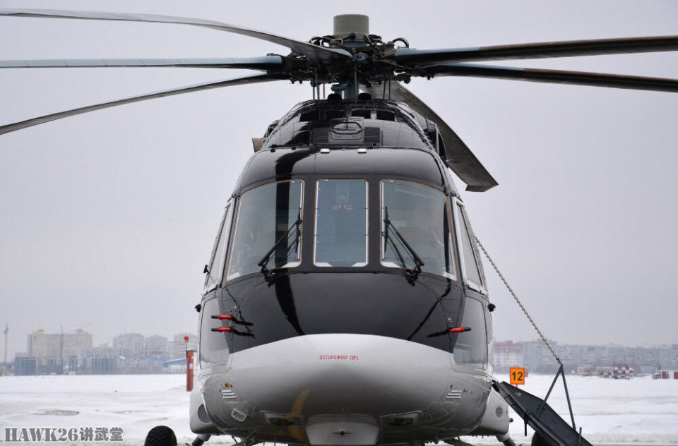 俄罗斯一公司接收米-38-4直升机 曾是总统机队订货 采用逆戟鲸涂装
