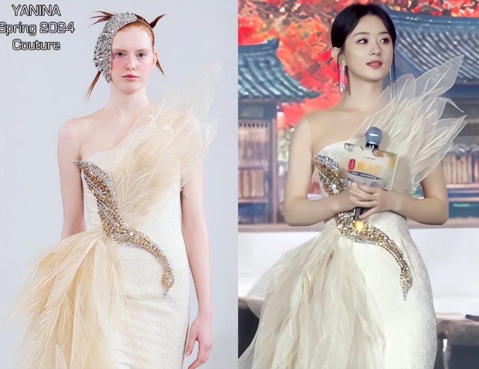 上海这一次,赵丽颖高定上阵,林更新不见肿态,曾黎穿着大胆_腾讯新闻