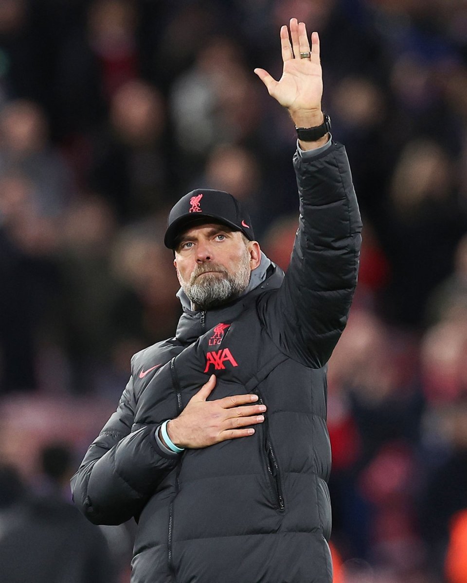 能量即将耗尽克洛普自曝赛季末离开利物浦42岁接班人浮现