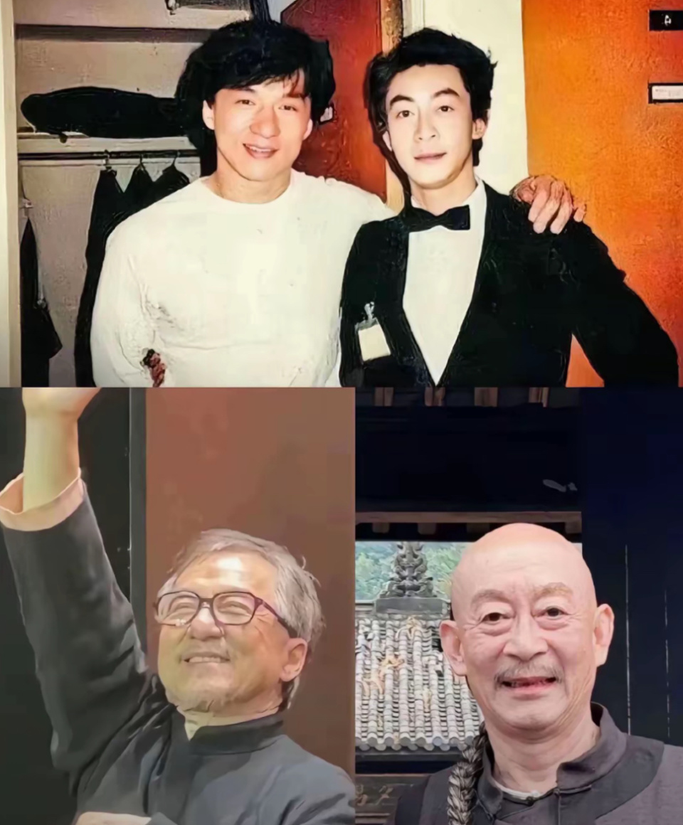 成龙与六小龄童早期合影,霸屏《熊猫计划》评论区:咱得对得起观众