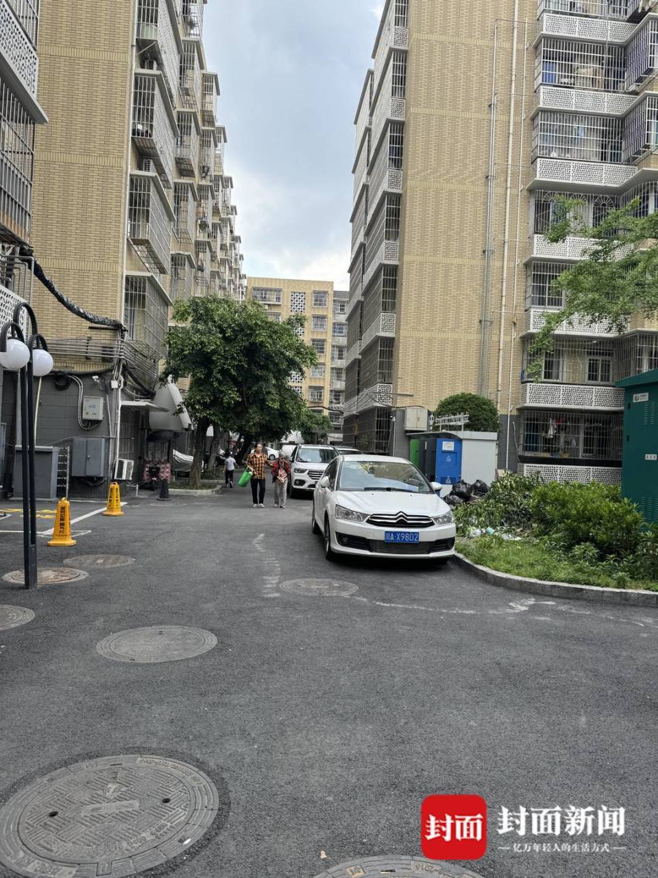 成都女子小区内遛两条狗不拴绳追咬路人 物业：惹祸那条是流浪狗已被送走_腾讯新闻