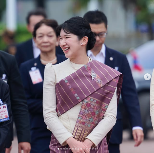历史性突破！爱子公主首访受老挝最高礼遇，日本“女天皇”热议炸屏！_腾讯新闻