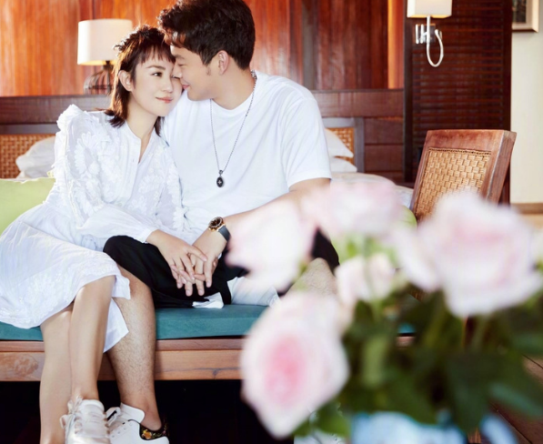 马丽与90后老公罕同框,许文赫婚后疑长胖50斤,网友直呼像40多岁_腾讯