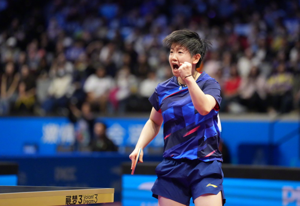 孫穎莎逆轉晉級全運會決賽，賽後呼籲粉絲理性觀賽，她不愧是全民偶像 - 