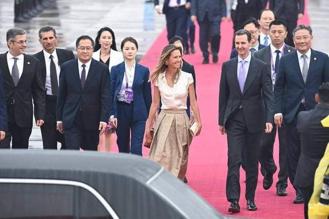 叙利亚总统夫人的中国"女保镖"一跟到底,有没有她会有啥不一样?