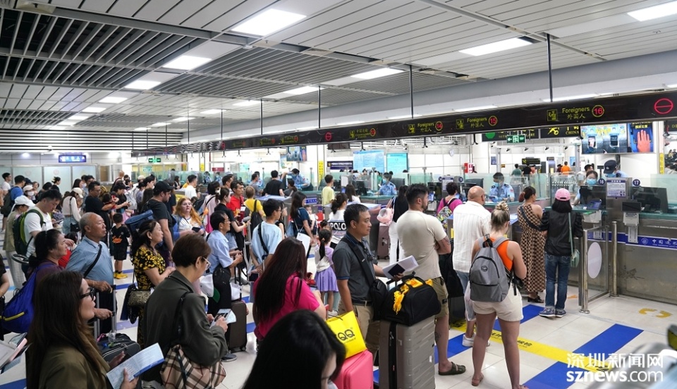 15.5万人次！深圳湾口岸单日客流再创新高_腾讯新闻