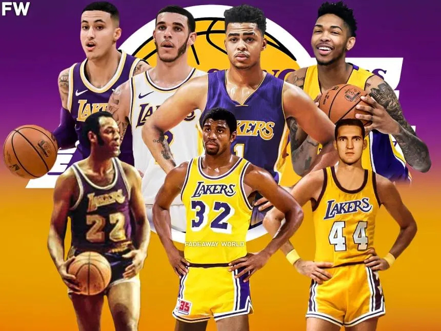 美媒评选湖人选秀中新秀赛季表现最好的十人现役五人入选