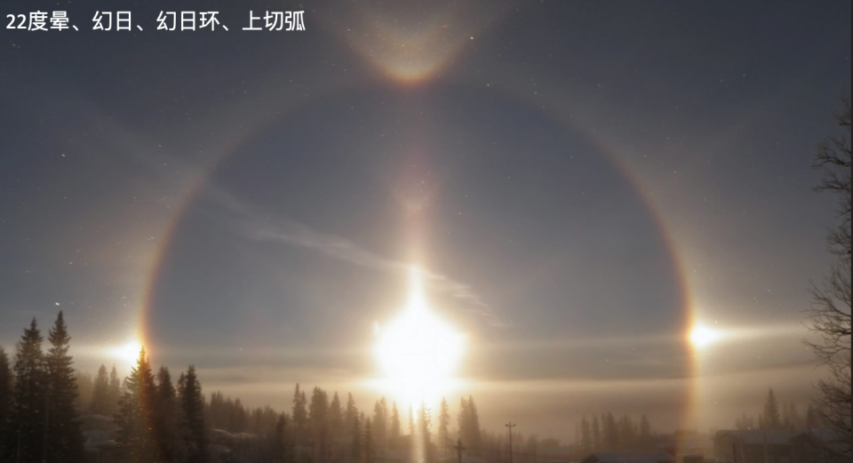 日本东京现怪异彩色光环,是火山地震前兆?分析:罕见特殊现象_腾讯新闻