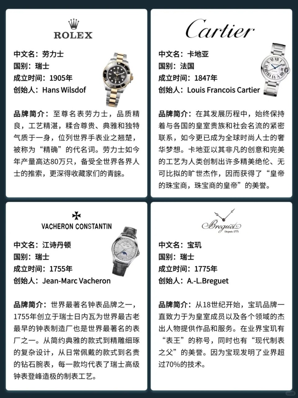 世界名表排行榜，你最喜欢哪一个？-腾讯新闻