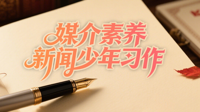 媒介素养·新闻少年习作 | 一位电子教师的无声传承_