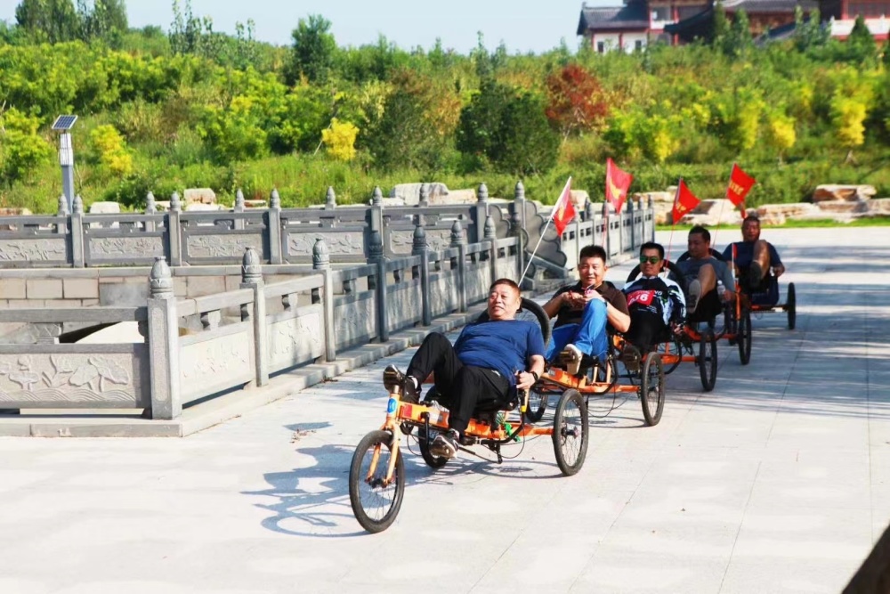 济南有群"躺骑"人,年龄最大的已70多岁,曾躺着骑车去西藏～_腾讯新闻