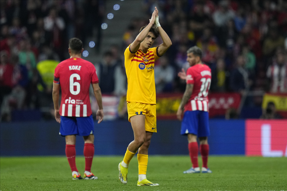 马竞决定了降价4700万出售菲利克斯但巴萨不慌基本稳操胜券