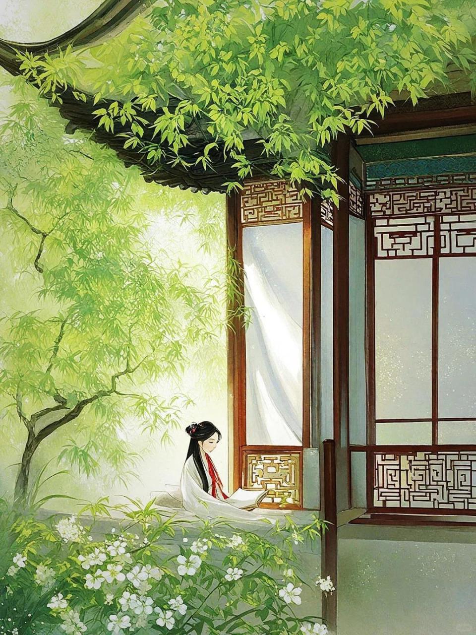 半窗山色来云外,一枕荷香带雨中.30句一眼惊艳的绝美诗词,巴适