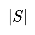 |S|