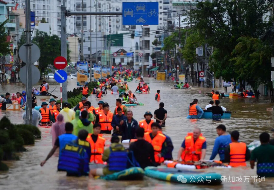 東南亞連多日暴雨！泰國越南等國受災嚴重，多名新加坡人被困、超90人死亡... - 