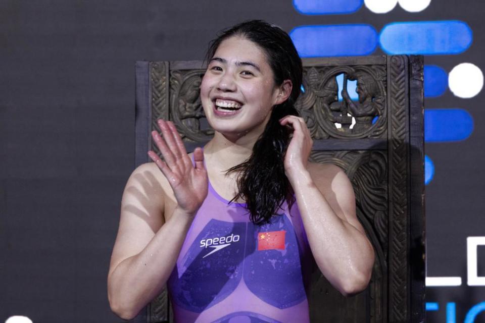 关于此前的半决赛争夺,张雨霏,王一淳和余依婷分列前